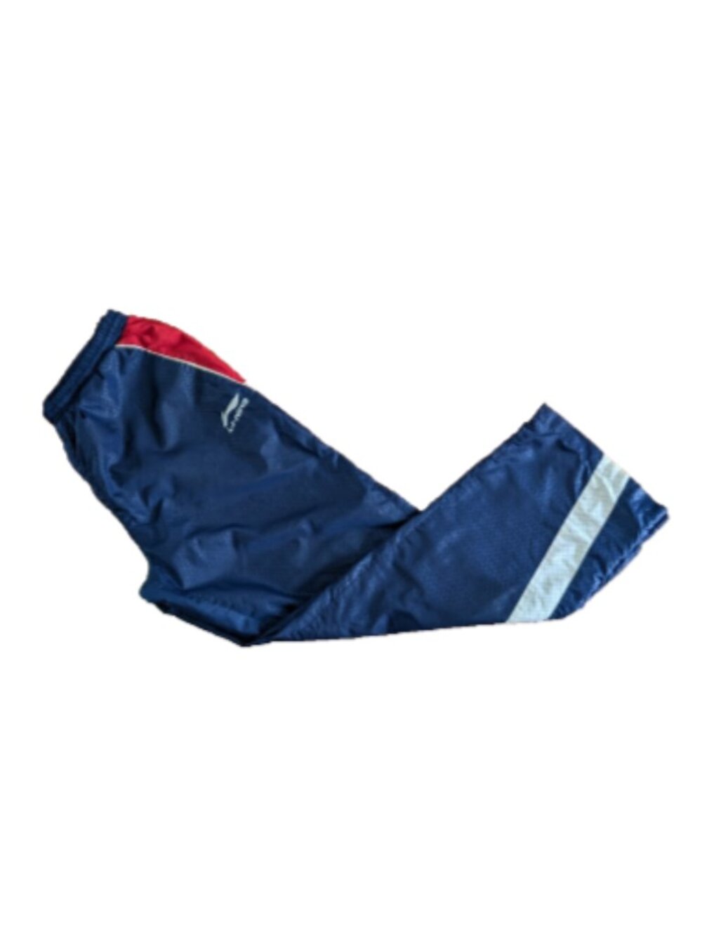 Li Ning Champion Basketball Nylon Warm Up Pants Wade Red White Blue Sz XXL